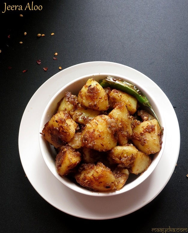 6 Jeera Aloo Cumin Potato Maayeka