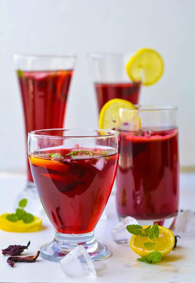 How To Make Hibiscus Tea Agua De Jamaica Maayeka