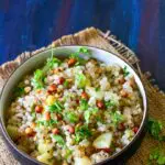 Sabudana Khichdi for fasting