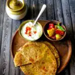 moong daal paratha