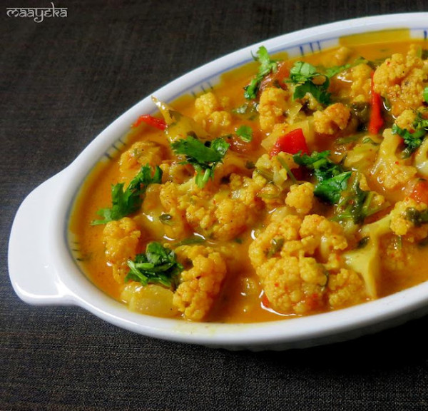 Indonesian Cauliflower Curry » Maayeka