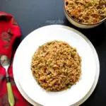 Dill and Pea Pulao