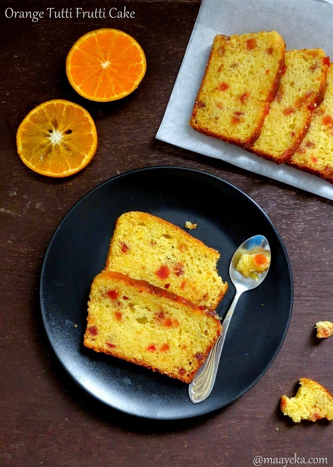 Eggless Orange Cake - Smartcook