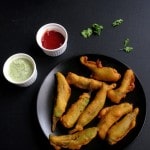 Mirchi pakoda,Miligai bajji