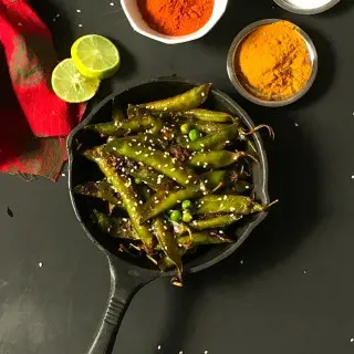 chatpati masala matar