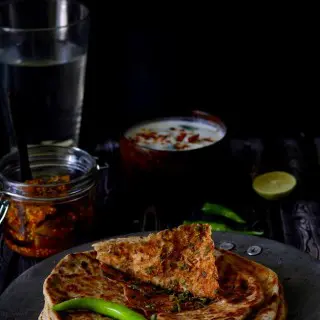 karela ka stuffed paratha