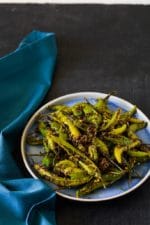 Green Chili Fry | Instant Green Chili Pickle | Chukki Hari Mirch +Video