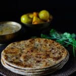 Sattu ka paratha