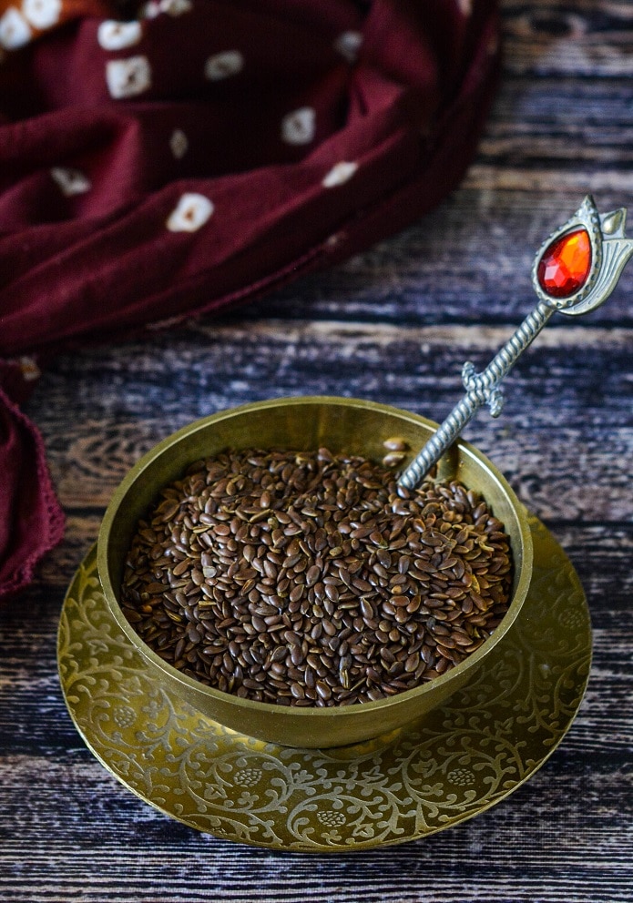 How To Make Alsi Mukhwas I Flax Seed Mouth Freshener Recipe » Maayeka