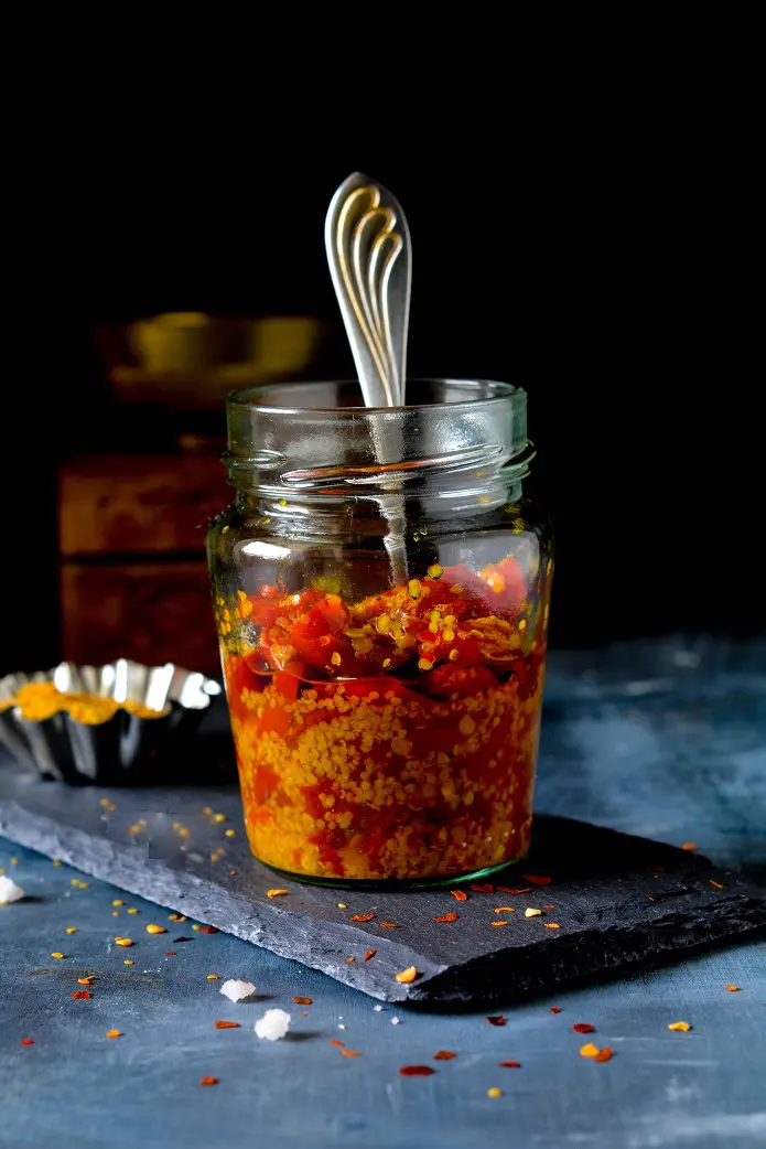 red chili pickle