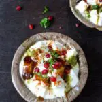 dahi aloo chaat