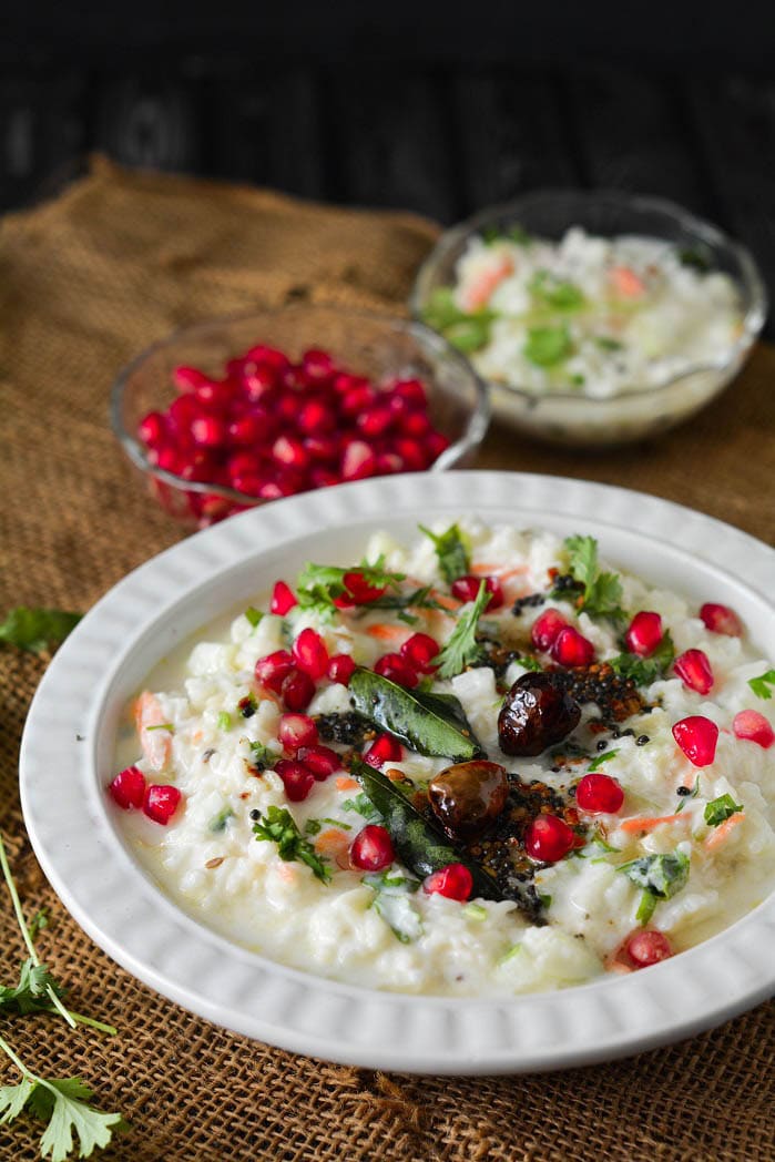 Curd Rice Recipe I How To Make Curd Rice I Thayir Sadam +Video » Maayeka