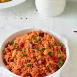 beetroot pea pulao