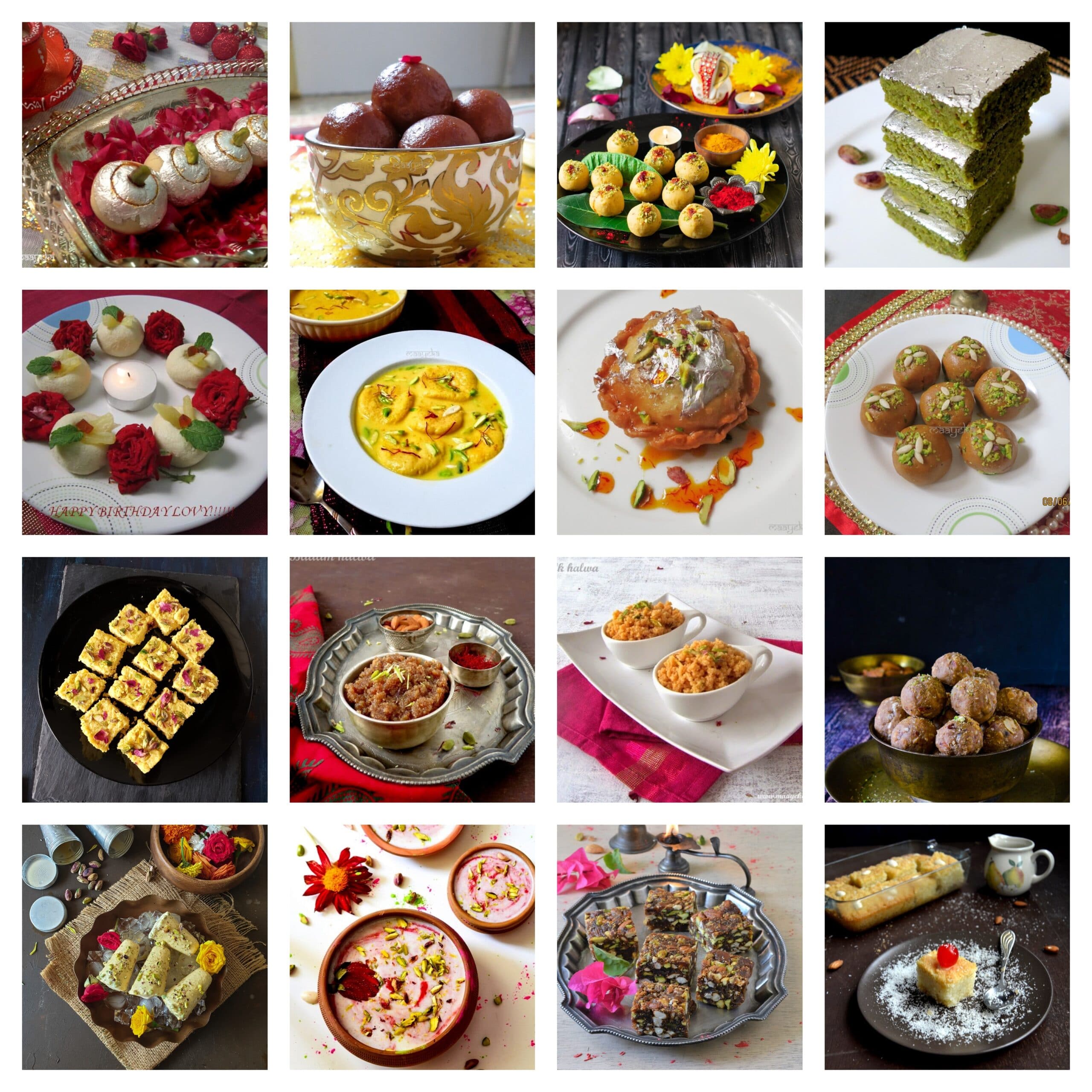 52 Diwali Sweet Recipes - Festival Recipe List » Maayeka
