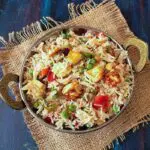 matar paneer pulao