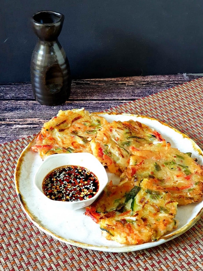 Korean Vegetable Pancakes