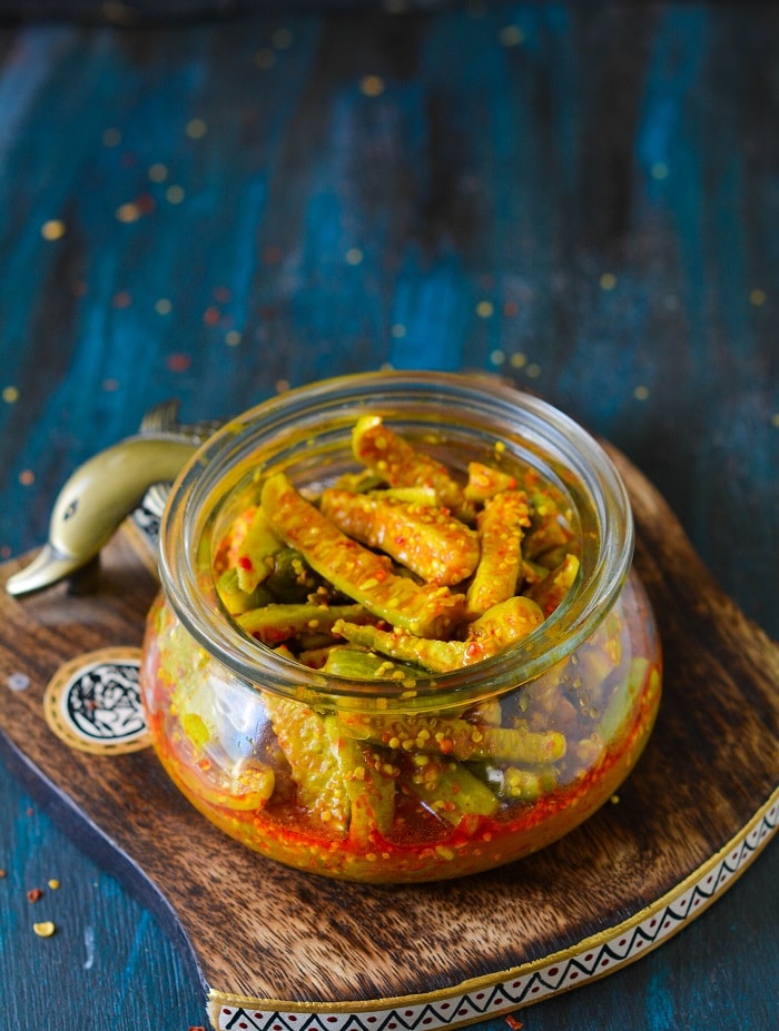 Tindora- sambharo-instant- Kundru- pickle