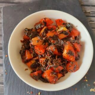 laal-saag-aloo-sabji