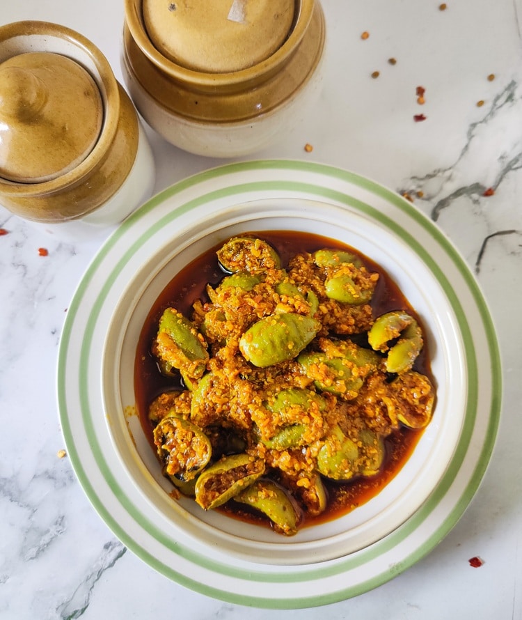 Easy Gunda Pickle Recipe