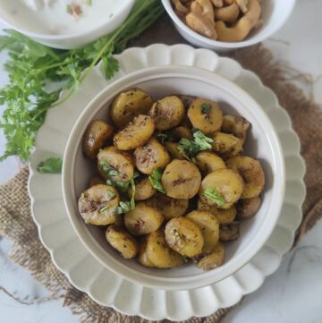 Raw- Banana- Sabji- for Vrat